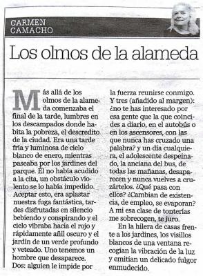 Mi artículo publicado en Diario Jaén, el 14 de enero 2018